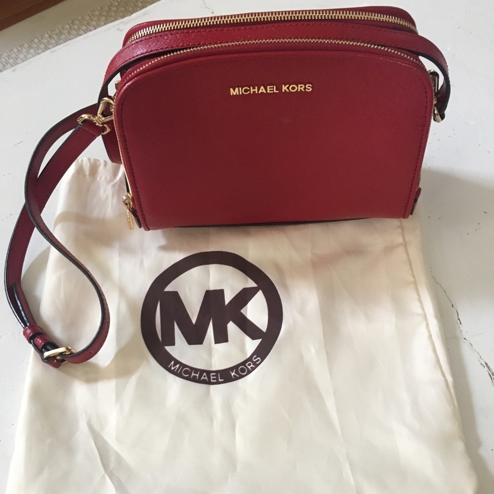 Michael Kors cross body clutch